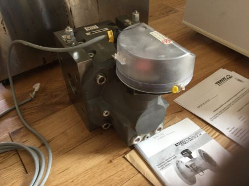 Vemm tec flanged rotary gas turbine meter RVG G16 Pulse elster Dn50 Pn16