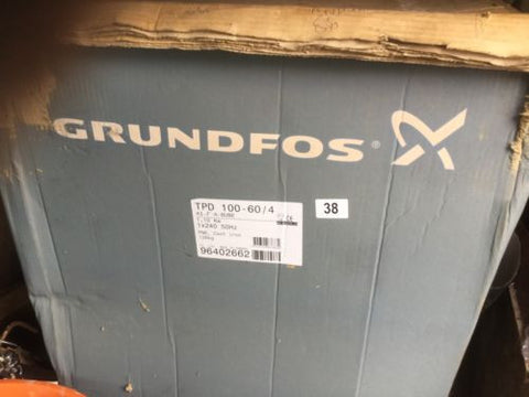 Grundfos TPD 100-60/4 A F A BUBE 1.1kw twin head in line 4 pole 96402662 Pump #38