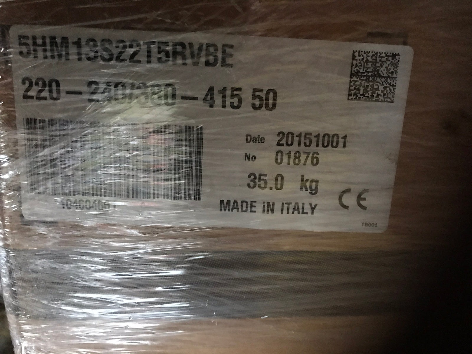 Lowara 5HM13S22T5RVBE  Horizontal Multistage Pump 415v Stainless Steel #1162