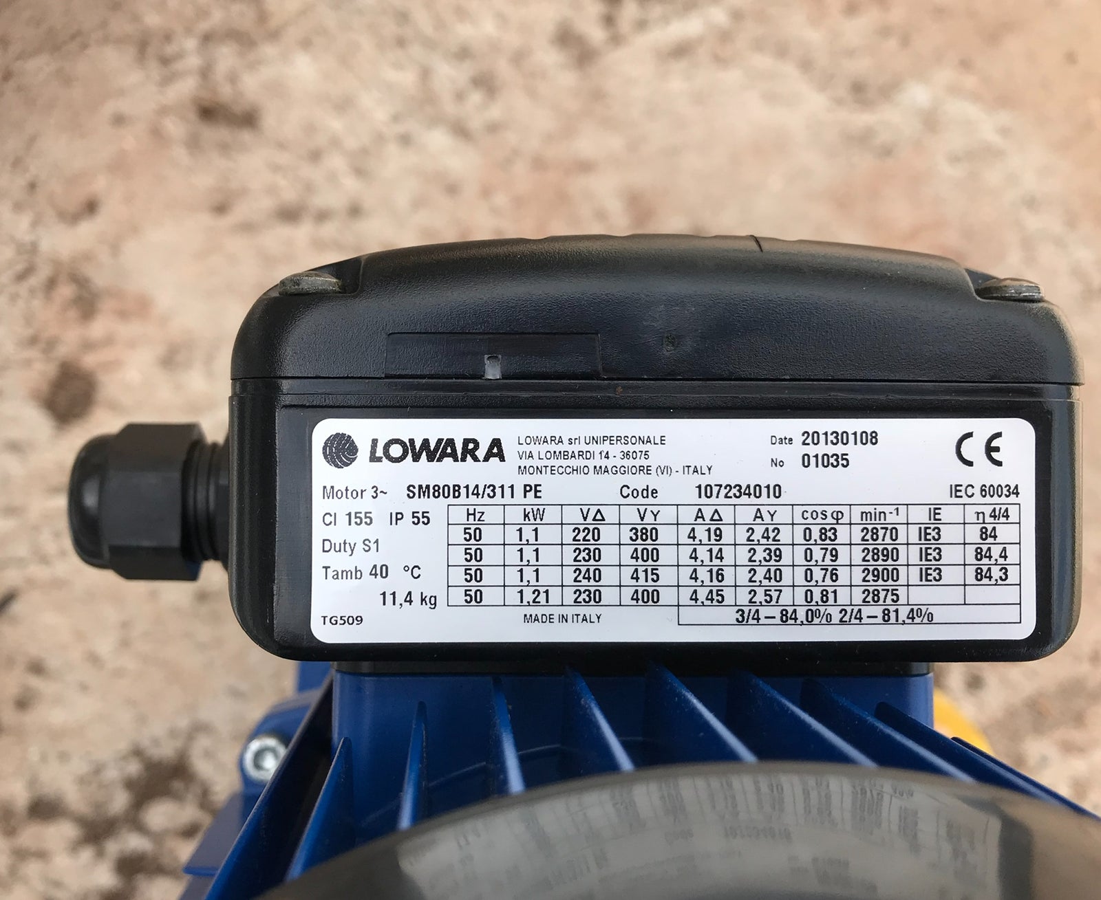 Lowara 3SV11F011T/D 415v Vertical Multistage Pump #968