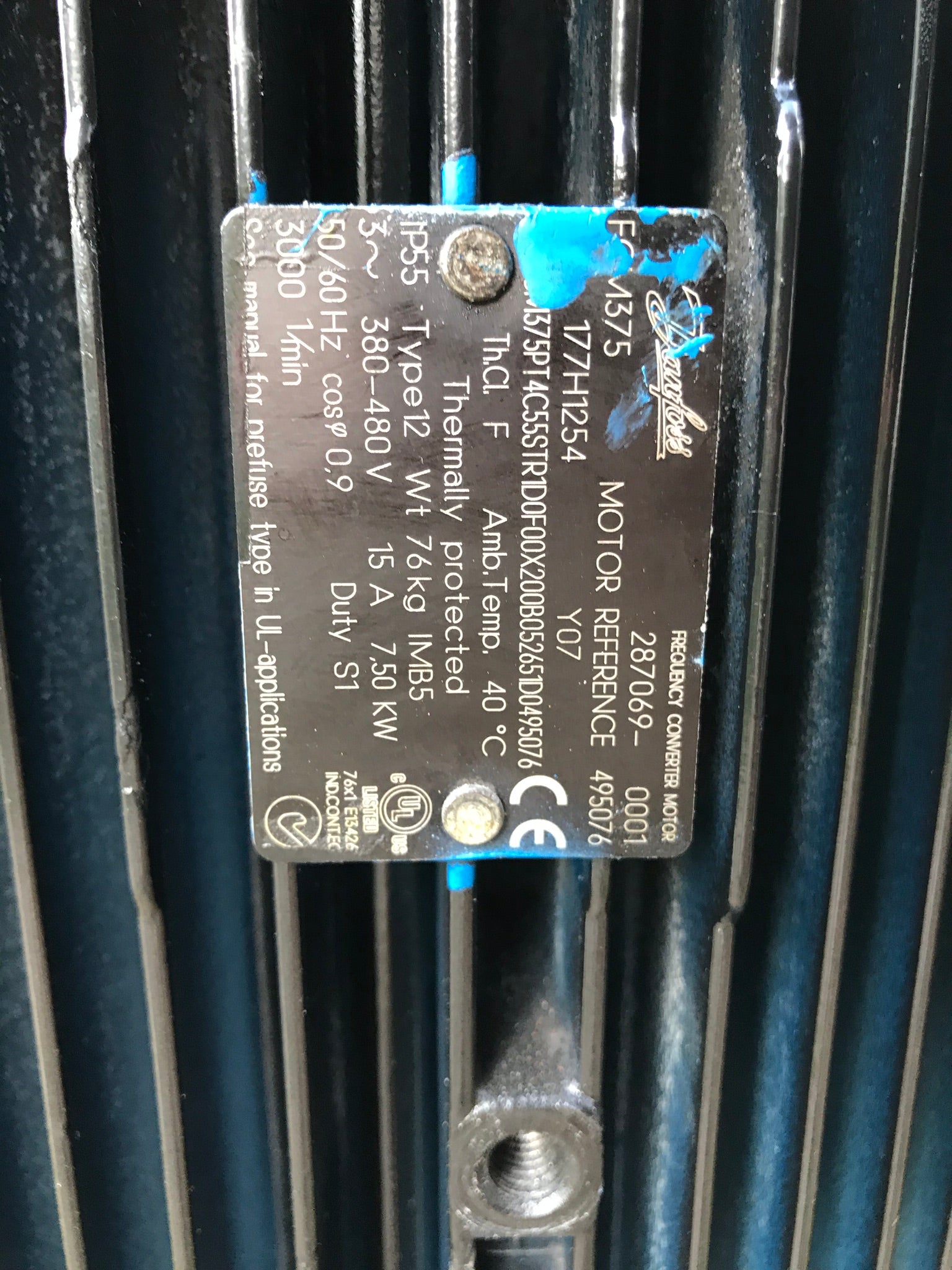 Armstrong Lowara SV3004N75 7.5kw 415v Vertical Multistage Pump #1493