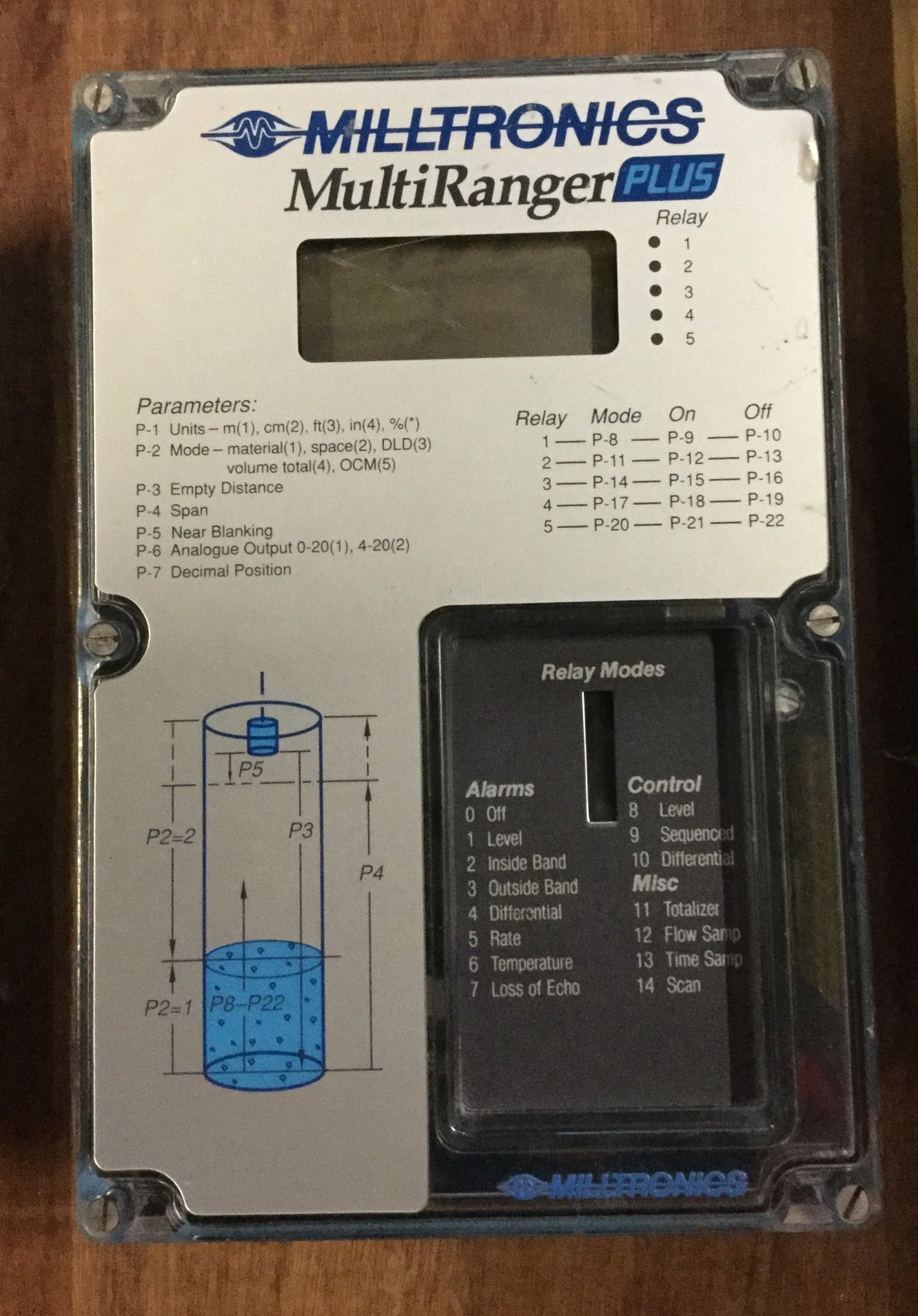 Siemens Milltronics Multiranger Plus Programmable Level System Control #686 VAT
