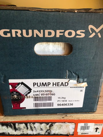 Grundfos Pump Head UMC UMCD 80-60 415v 96406336 #2662