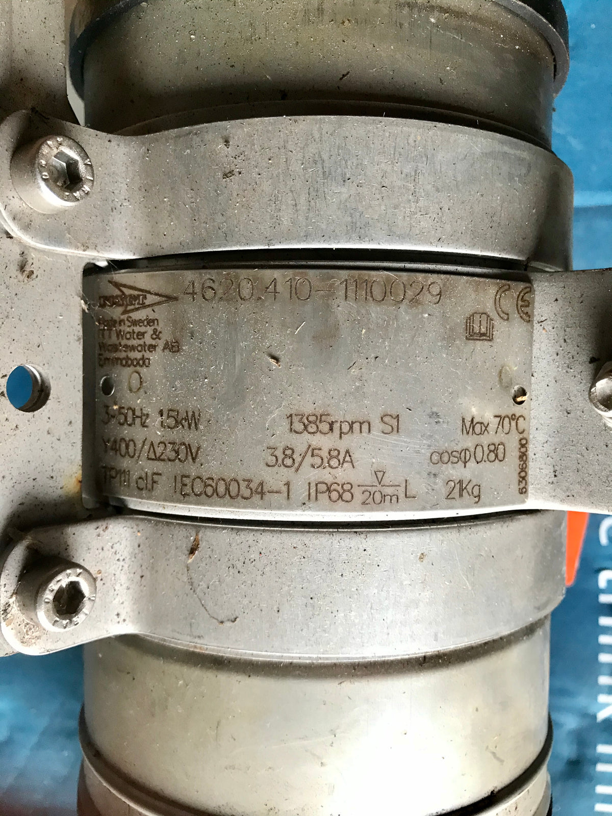 Flygt 4620.410 415v submersible mixer #2131