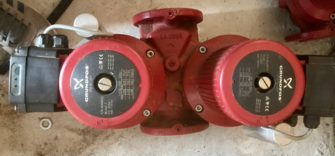 Grundfos UPSD 50-120 240v Circulator Pump 96408910 #2398 USED
