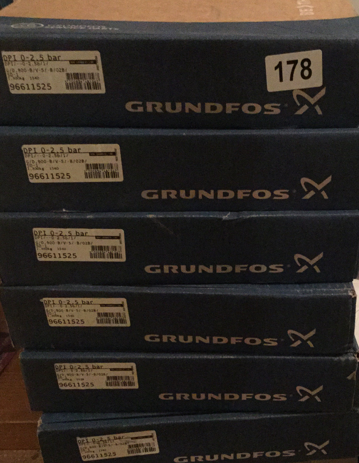Pressure Sensor DPI-0-2,5-BAR Grundfos 96611525 Transducer