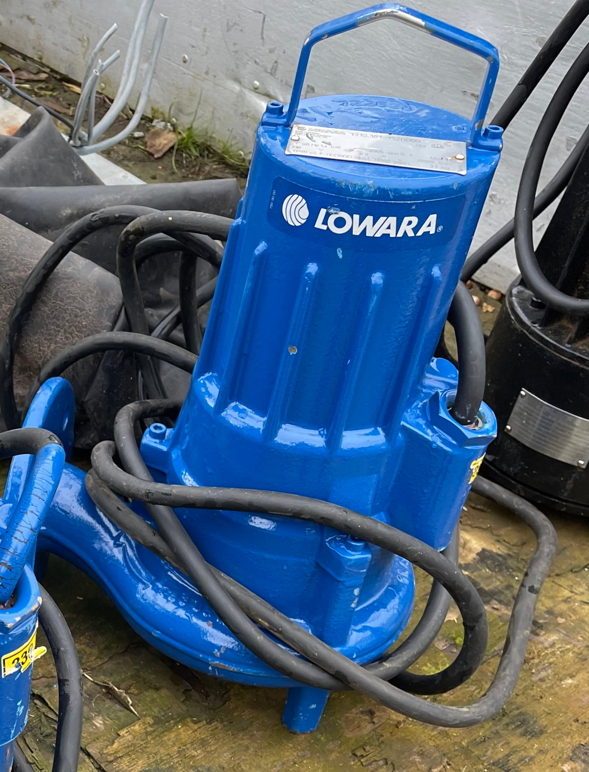 Lowara 1310.181 264 S 1.4kW Sewage Pump (like Flygt) DN65 230v Non Clog Super High head #2893