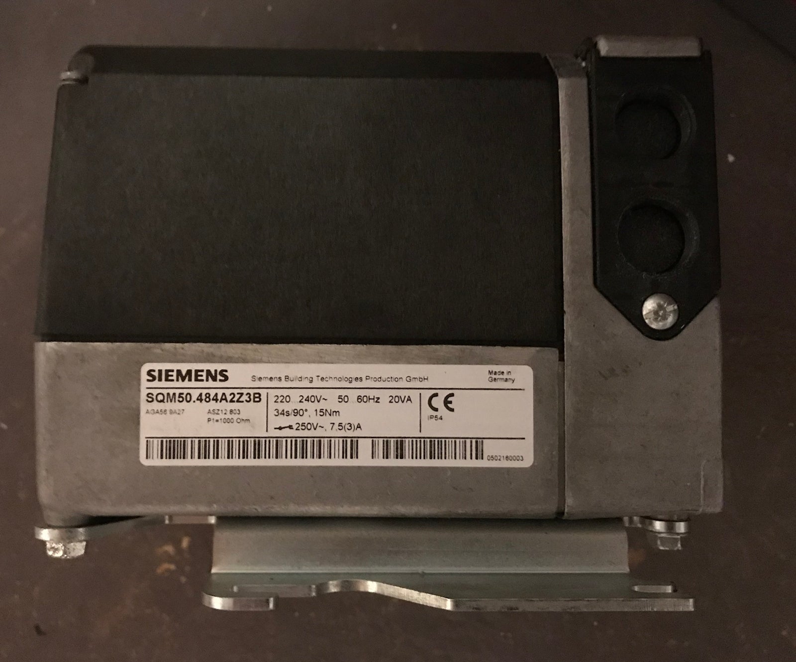 SIEMENS SQM50.424A2Z3B 240v Servo Motor #1156