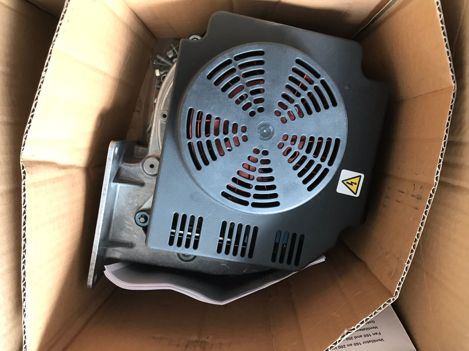 Remeha Broag S100611 Fan EBM G1G170 160/200kw #1566