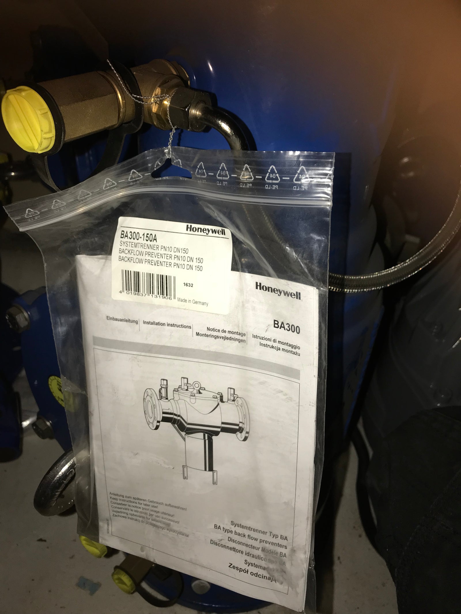 Honeywell BA300-150A DN150 Backflow preventer #1345