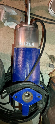 Sulzer Piranha S09/2W DN32 1~ 230V 05106502 Submersible Waste Grinder Pump #2925
