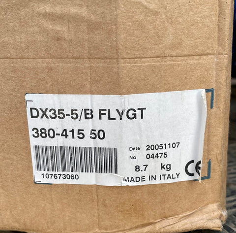 Flygt DX35-5/B 107673060 Waste Water Pump 415v #2907