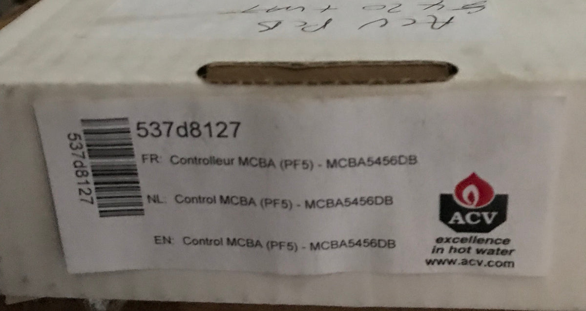 Honeywell PCB MCBA5456DB 537d8127 ACV HEATMASTER 101 #1770
