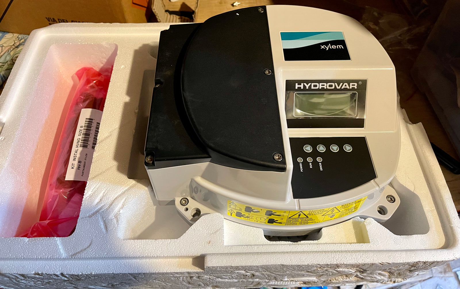 Xylem Lowara Hydrovar HVL4.075-A0010 Inverter Controller 10073LHAA 415v 7.5kw #2974
