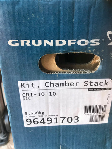 GRUNDFOS CRI 10-10 CHAMBER STACK KIT 96491703 #2443