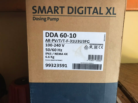 Grundfos DDA 60-10 AR PV T T F 99323591 Dosing Pump #2665