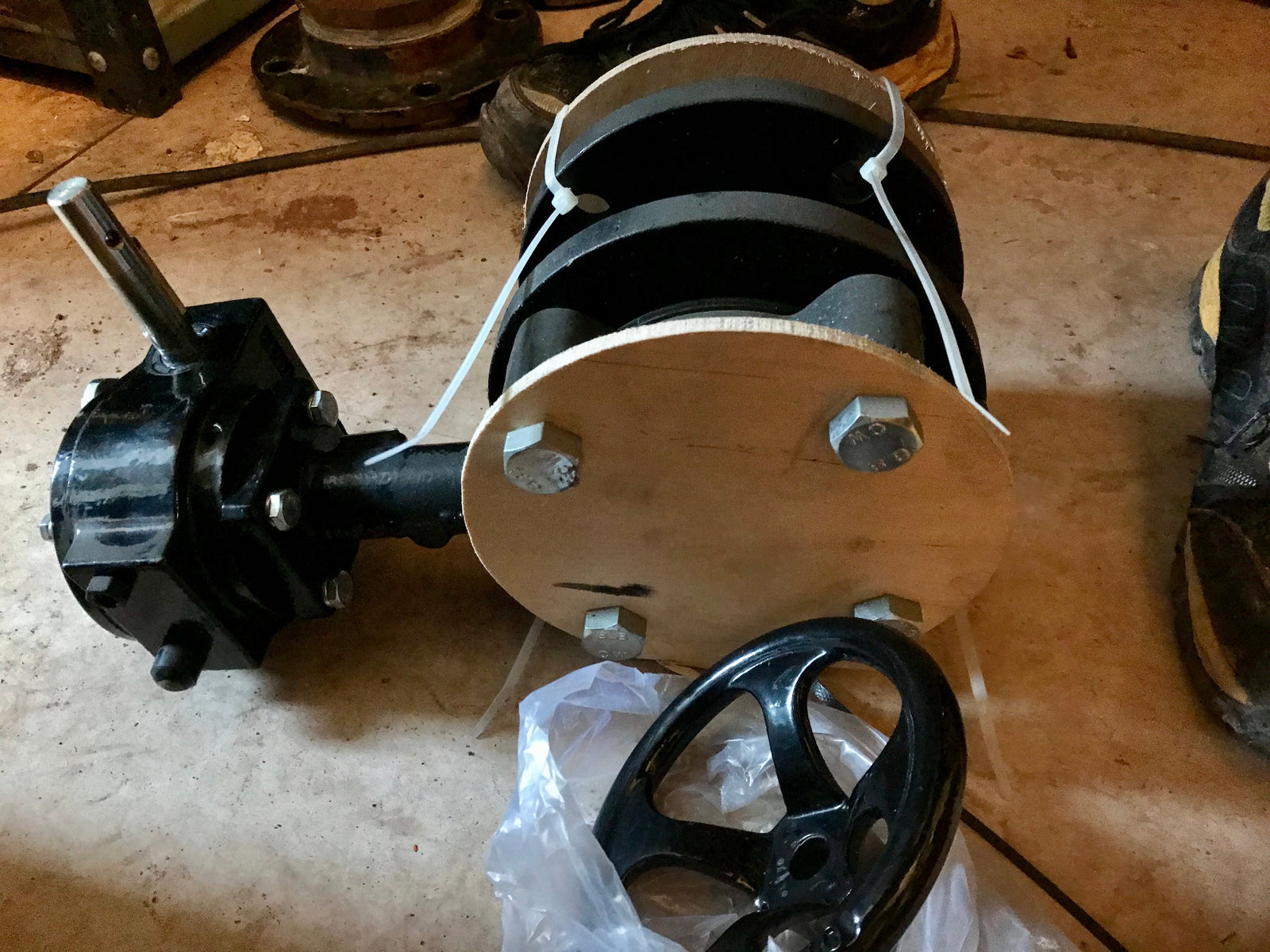 Crane DM950g DN65 commissioning set Gearbox Operated Flow Measurement & Regulating Valve #2198