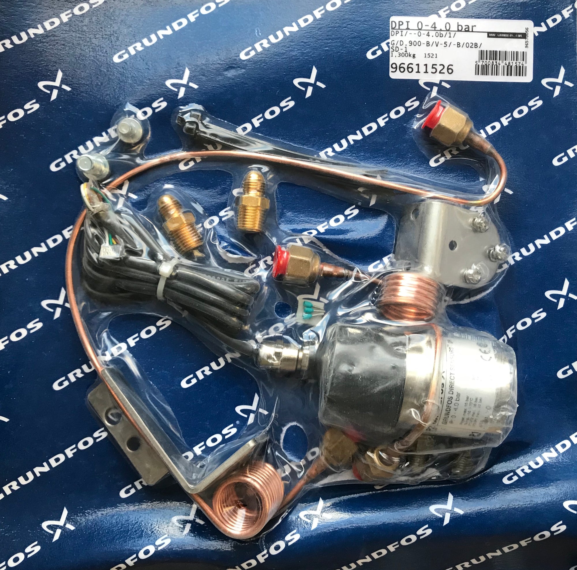 Grundfos Pressure Sensor DPI-0-4.0-BAR 96611526 Transducer