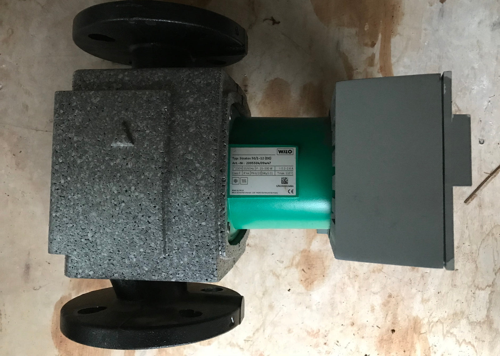 Wilo Stratos 50/1-12 1PH PN6/10 Pump - 2095504 #1246 USED