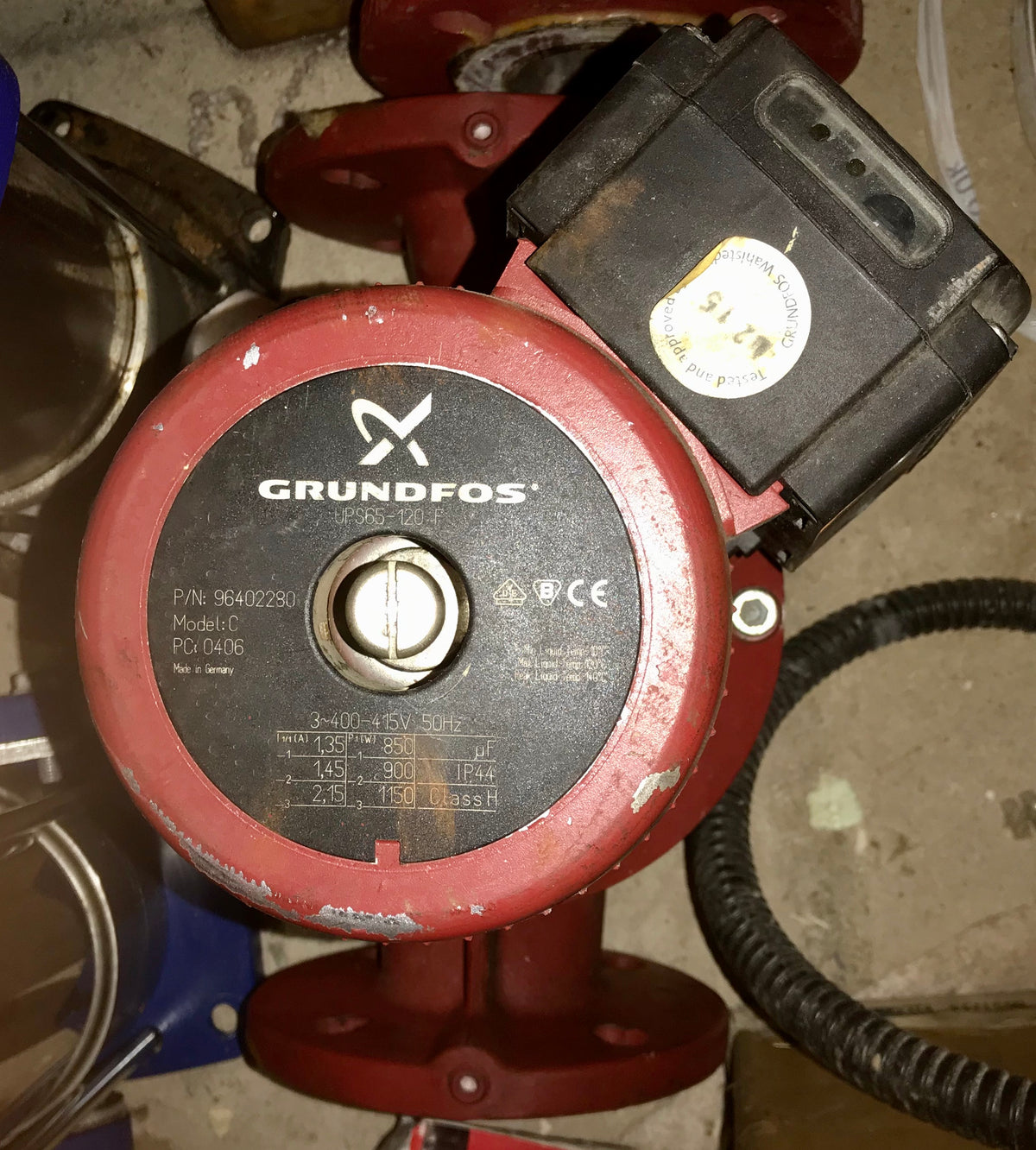 Grundfos UPS 65-120 340 Circulator Pump 415V (96402280) #2294 used