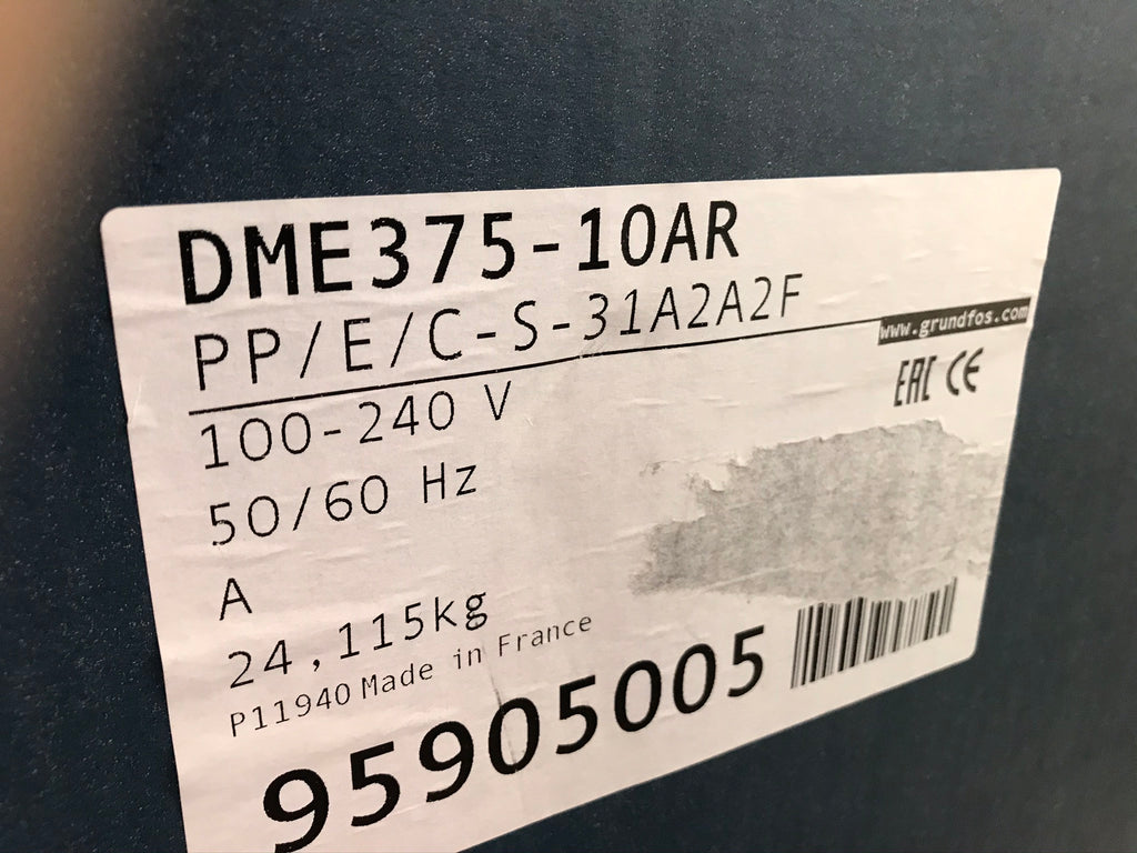 Grundfos Dosing Pump DME 375-10AR 95905005 #1951
