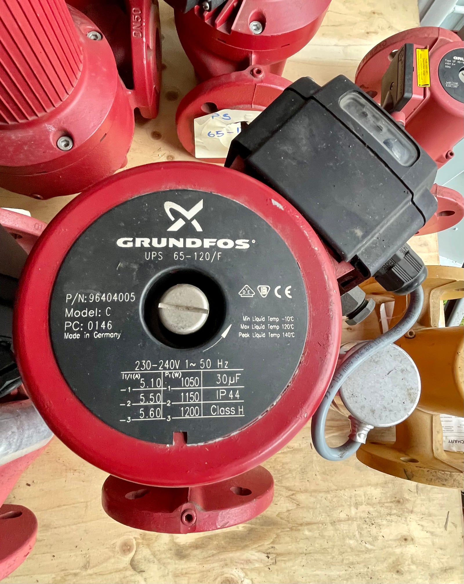 Grundfos UPS 65-120 F 96404005 Circulator Pump 240v #3306