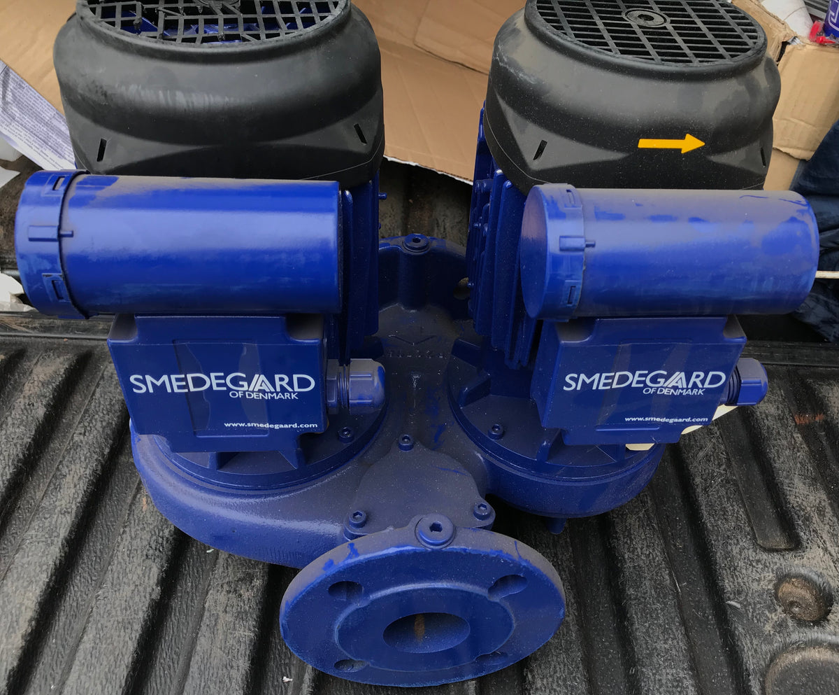 Smedegaard Omega 5-110-2D 1.1KW SINGLE STAGE IN LINE 240v #1645 VAT