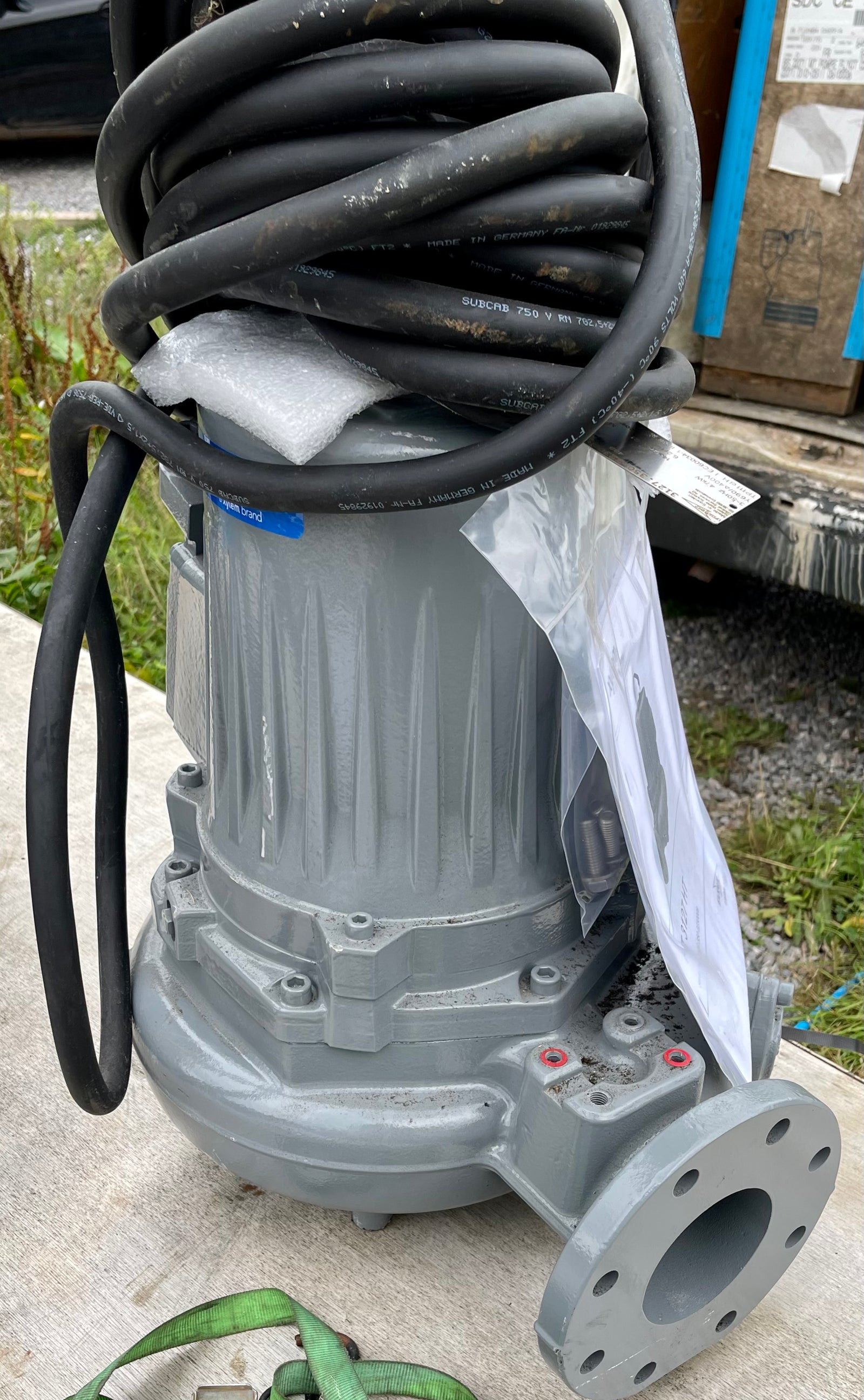 Flygt N 3127.350 HT 4.7kW 488 Chopper 400v submersible sewage pump #3178