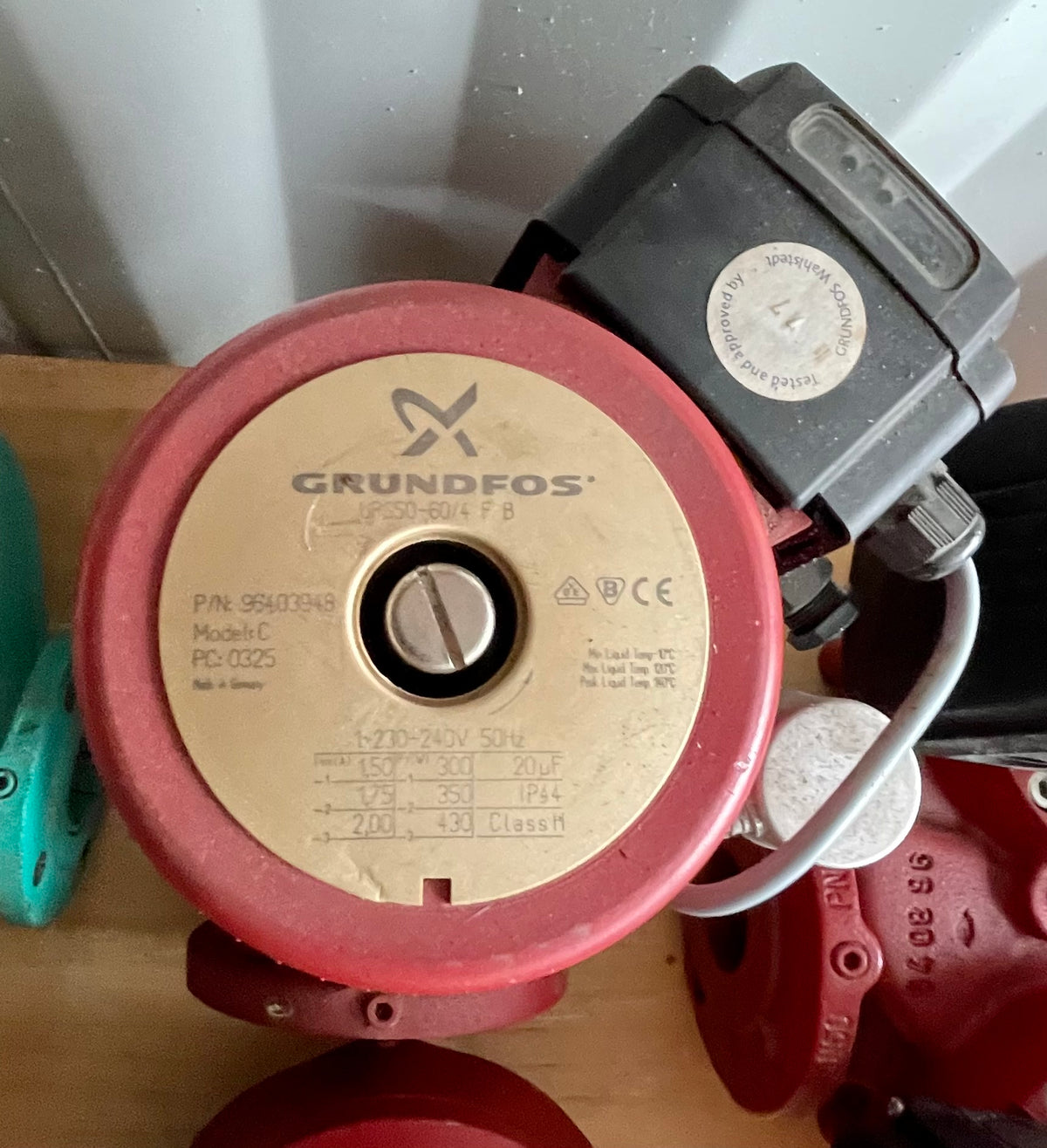 Grundfos UPS 50-60/4 F 96403948 Bronze Circulator Pump 240v #3303