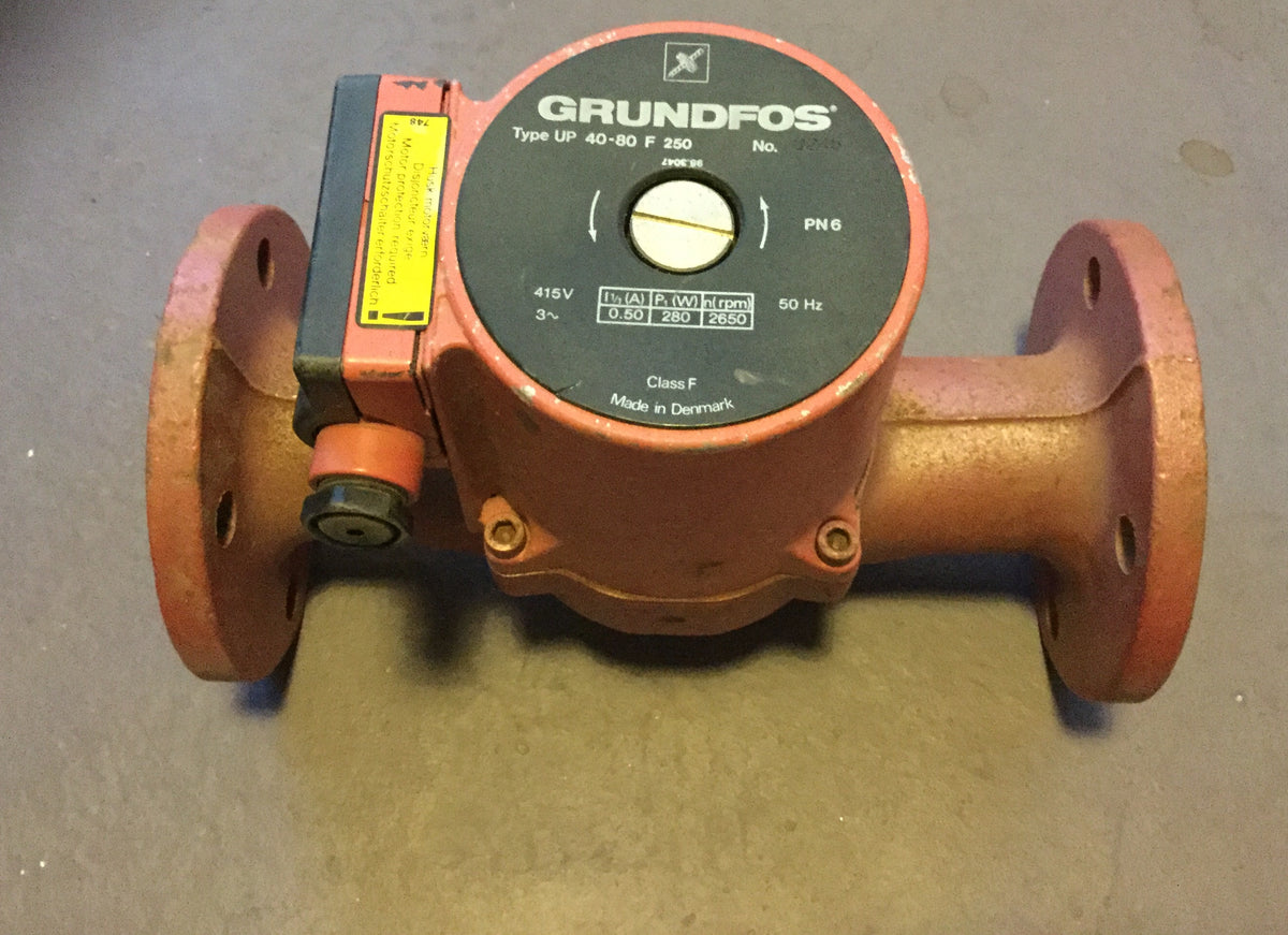 Grundfos UP 40-80 F (250) Heating Circulator 415V 52022194 #674