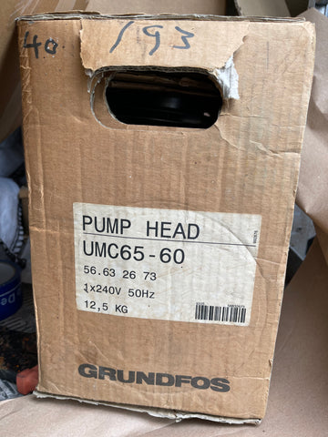Grundfos Pump Head UMC UMCD 65-60 240v 56632673 (96406330) #2739