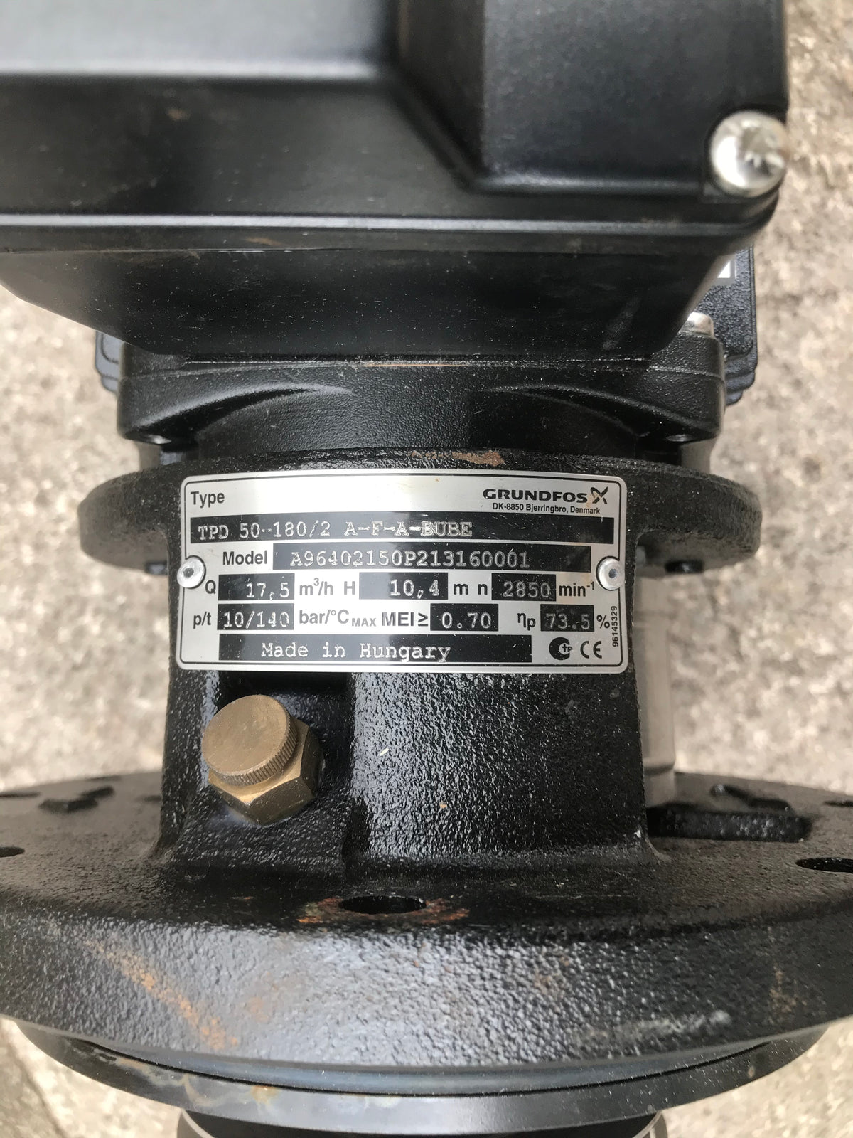 Grundfos TP/TPD 50-180/2 circulator Pump Replacement Head 96402150 240v #2051