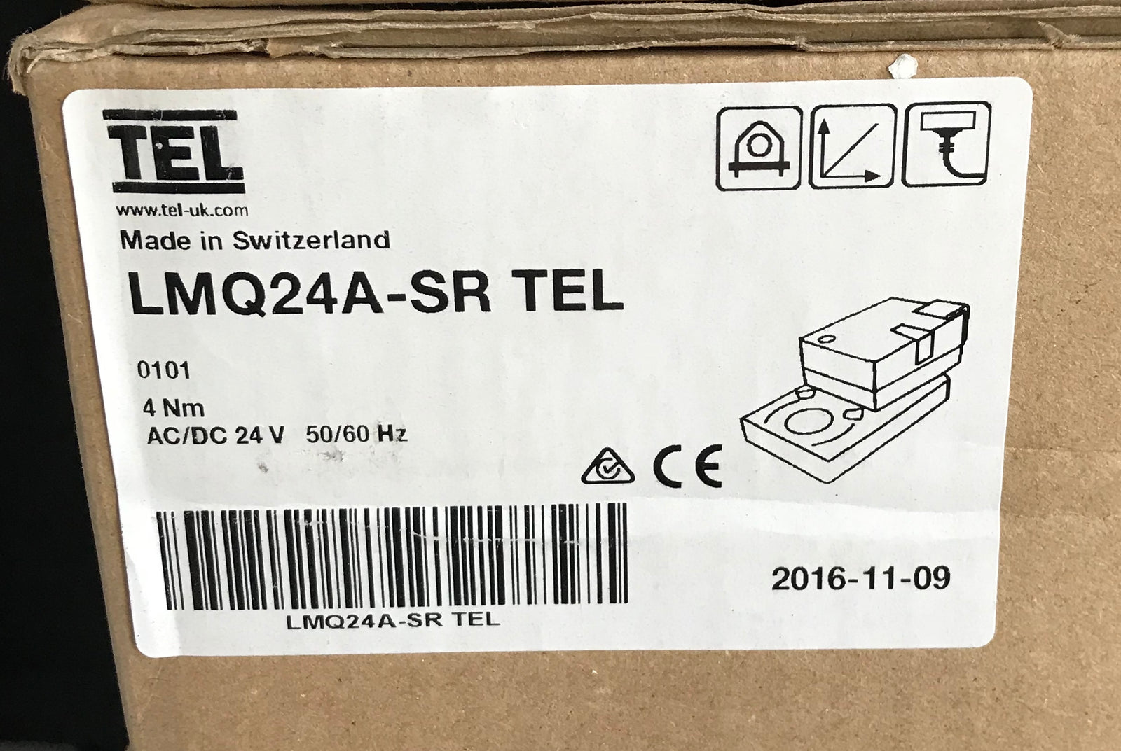 Belimo lmq24a-sr tel Damper Actuator 24v #1721