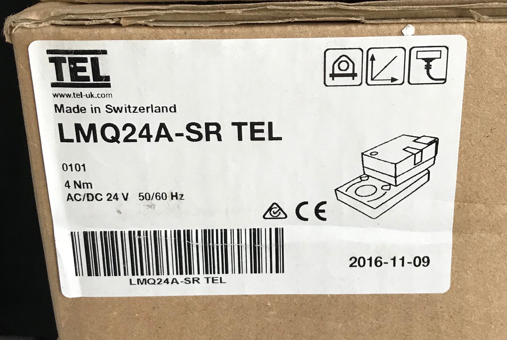 Belimo lmq24a-sr tel Damper Actuator 24v #1721