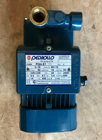 Pedrollo PQm 81 perephial Pump #2143