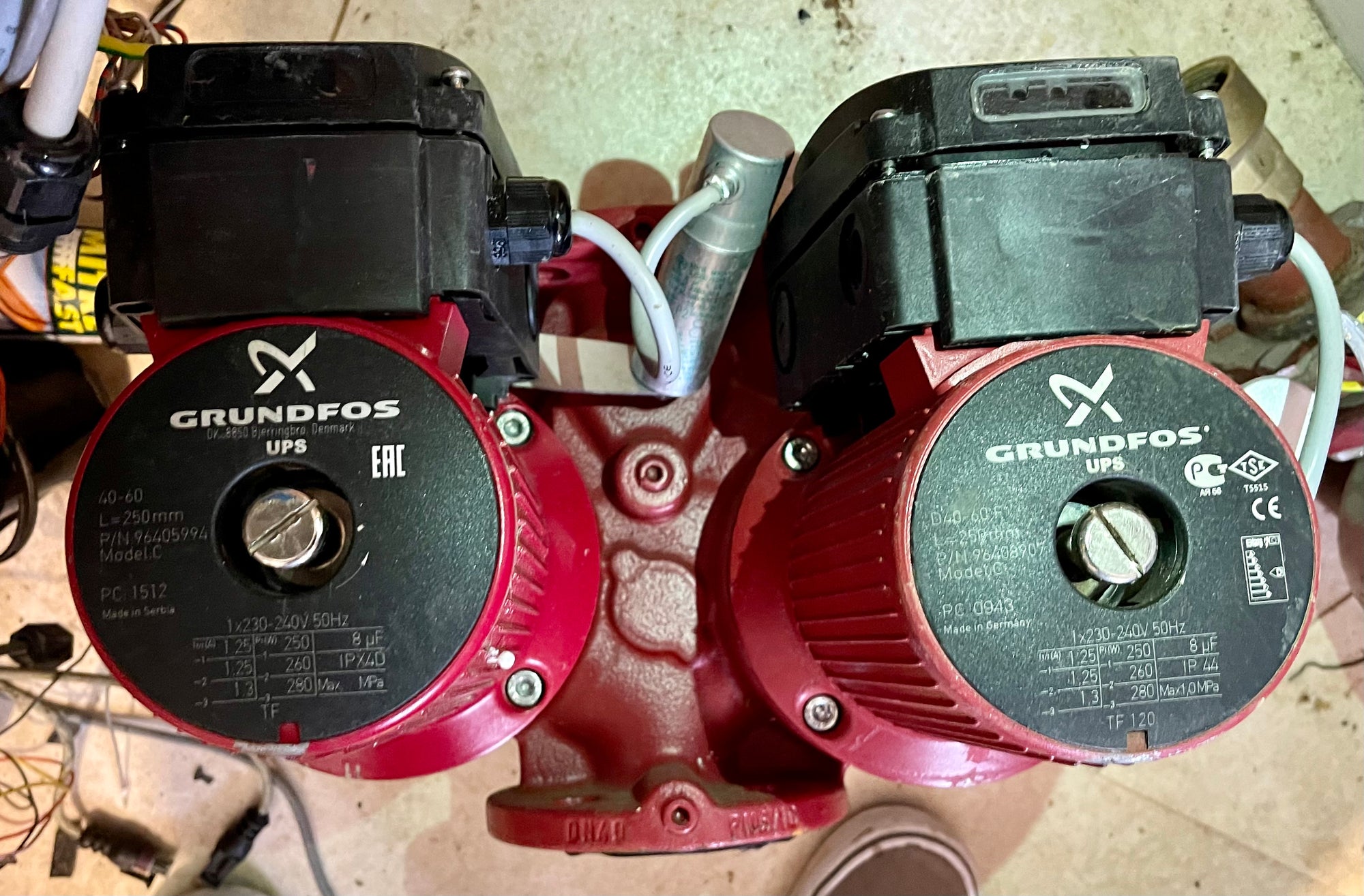 Grundfos UPSD 40-60 F Flanged Pump Heating Circulator 240v 96408907 #2934 Used VAT