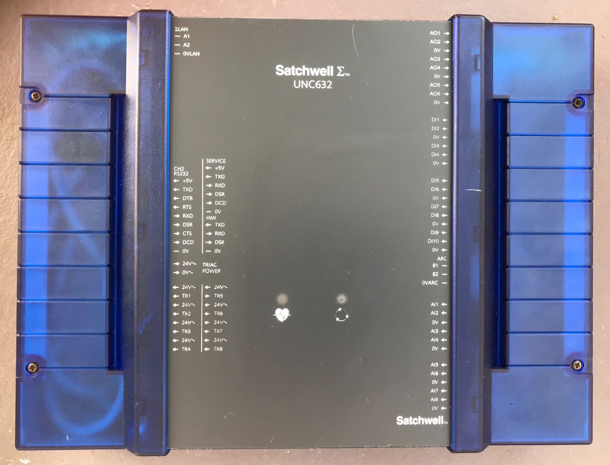 SATCHWELL SCHNEIDER UNC 632 E SIGMA HVAC UNIVERSAL NETWORK CONTROLLER #973