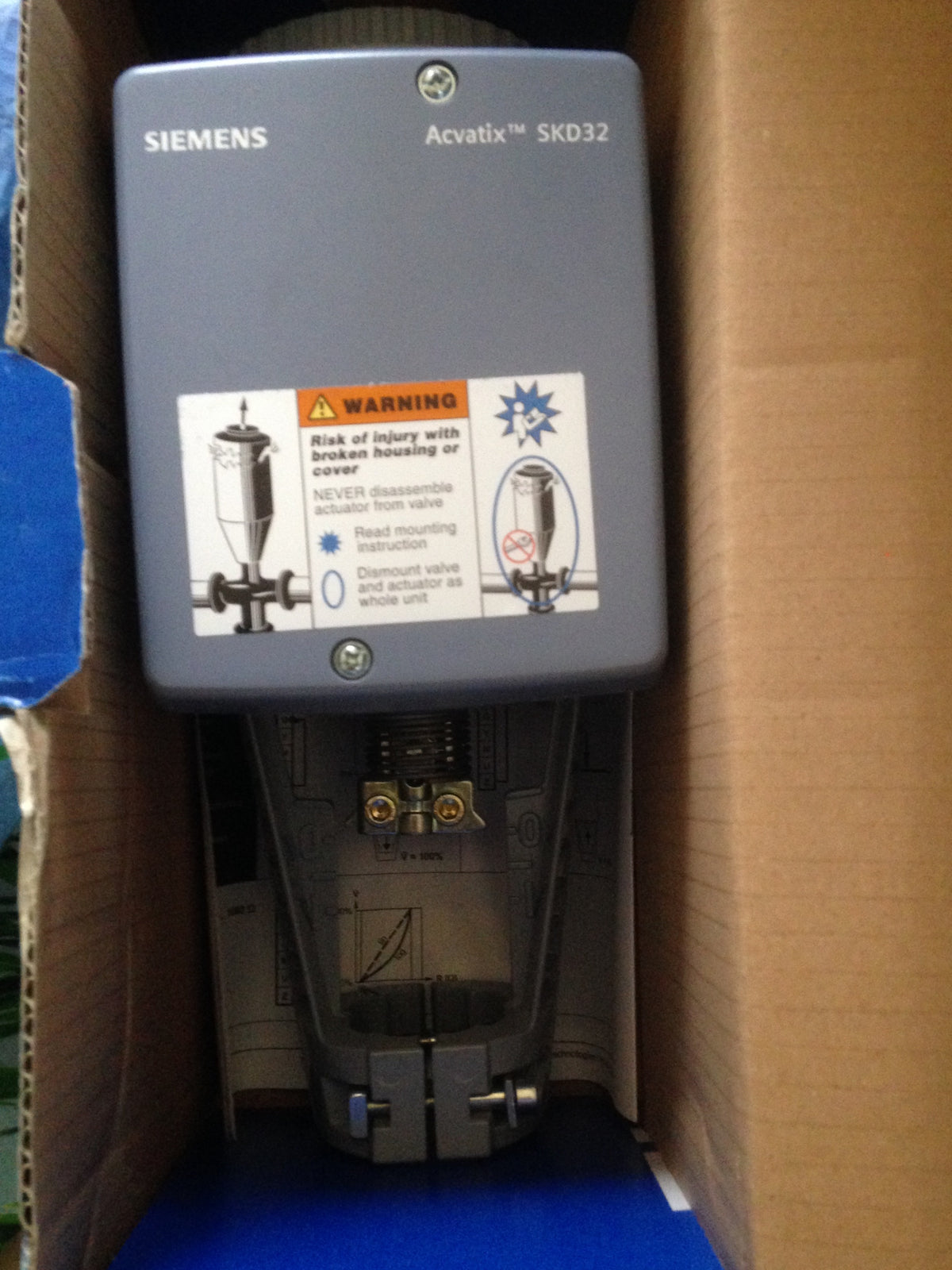 SIEMENS SKD 32.51 Low Torque Spring Release Actuator #625