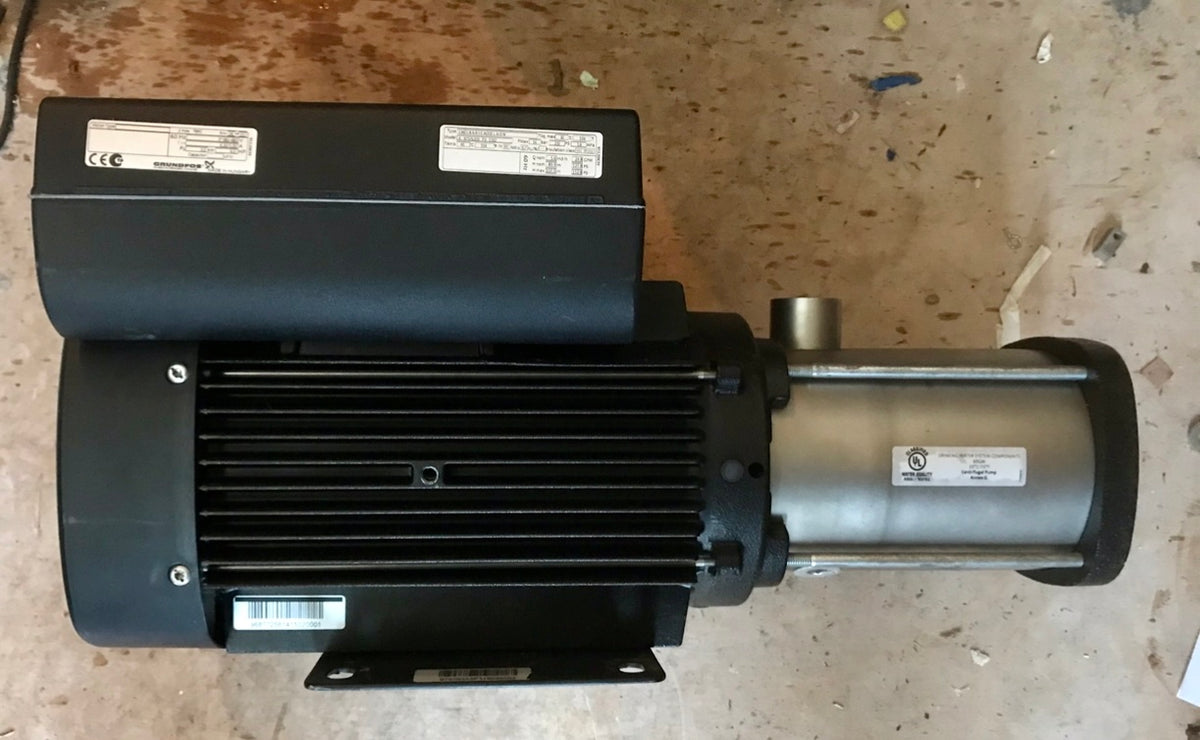 Grundfos CME 5-8 A R I E AQQE Horizontal Multistage Pump 415v 3kw 97576333 #2783 VAT