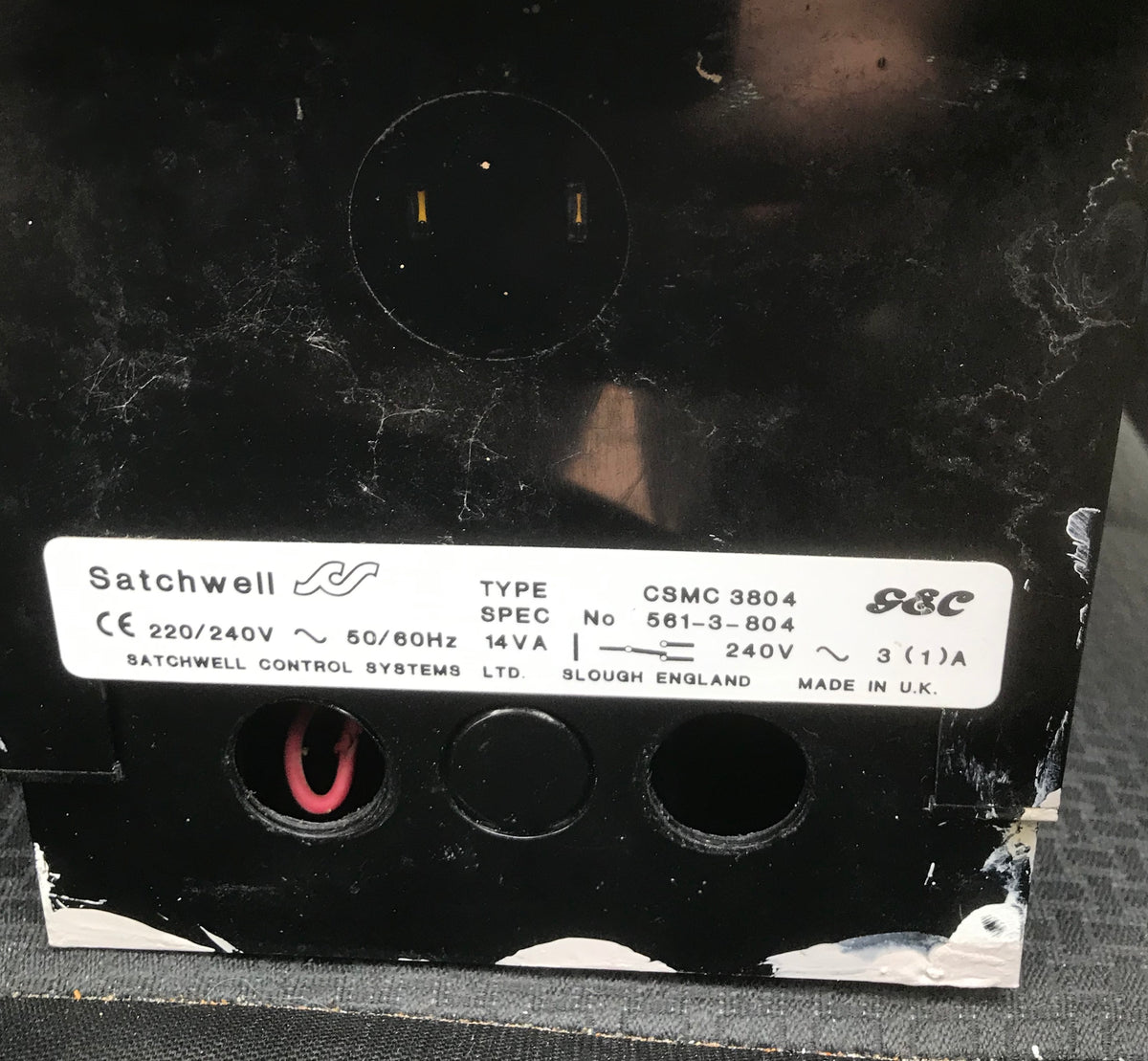 Schneider Satchwell CSMC 3804 Climatronic compensator Control panel #2622