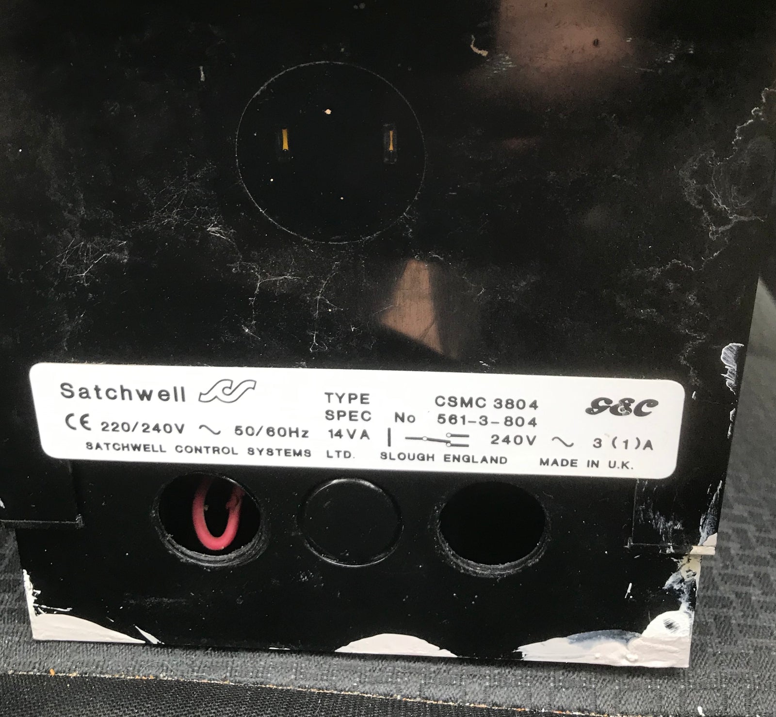 Schneider Satchwell CSMC 3804 Climatronic compensator Control panel #2622