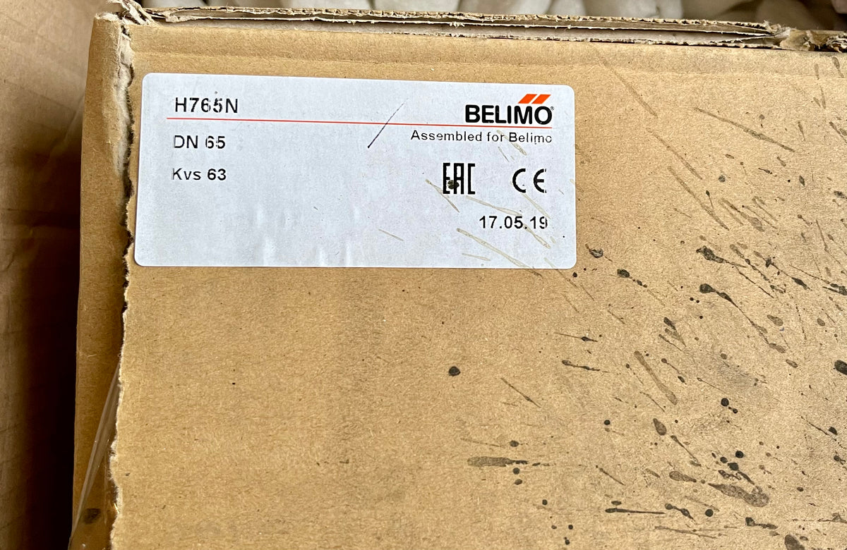 Belimo H765N Globe valve, 3-way, DN 65, Flange #2777 VAT