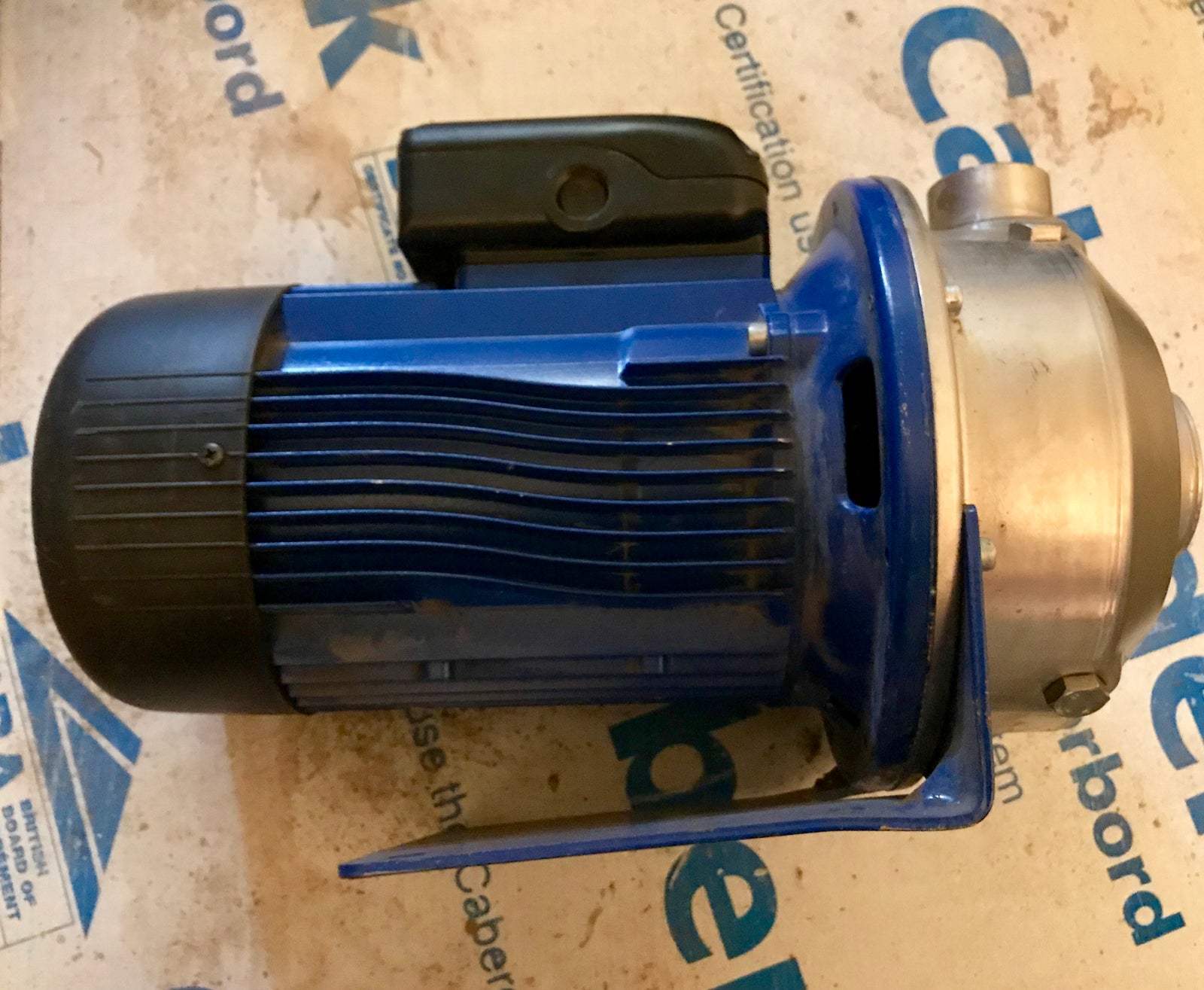 Lowara CEA 370/3/A-V Horizontal Home Booster End Suction 415v Stainless Pump #1868