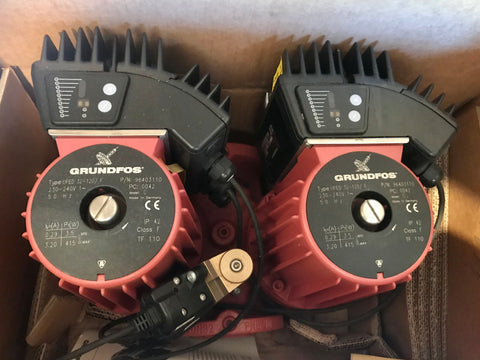 Grundfos UPED 32-120 F 230V 96403110 Twin Head Circulating Pump #2664