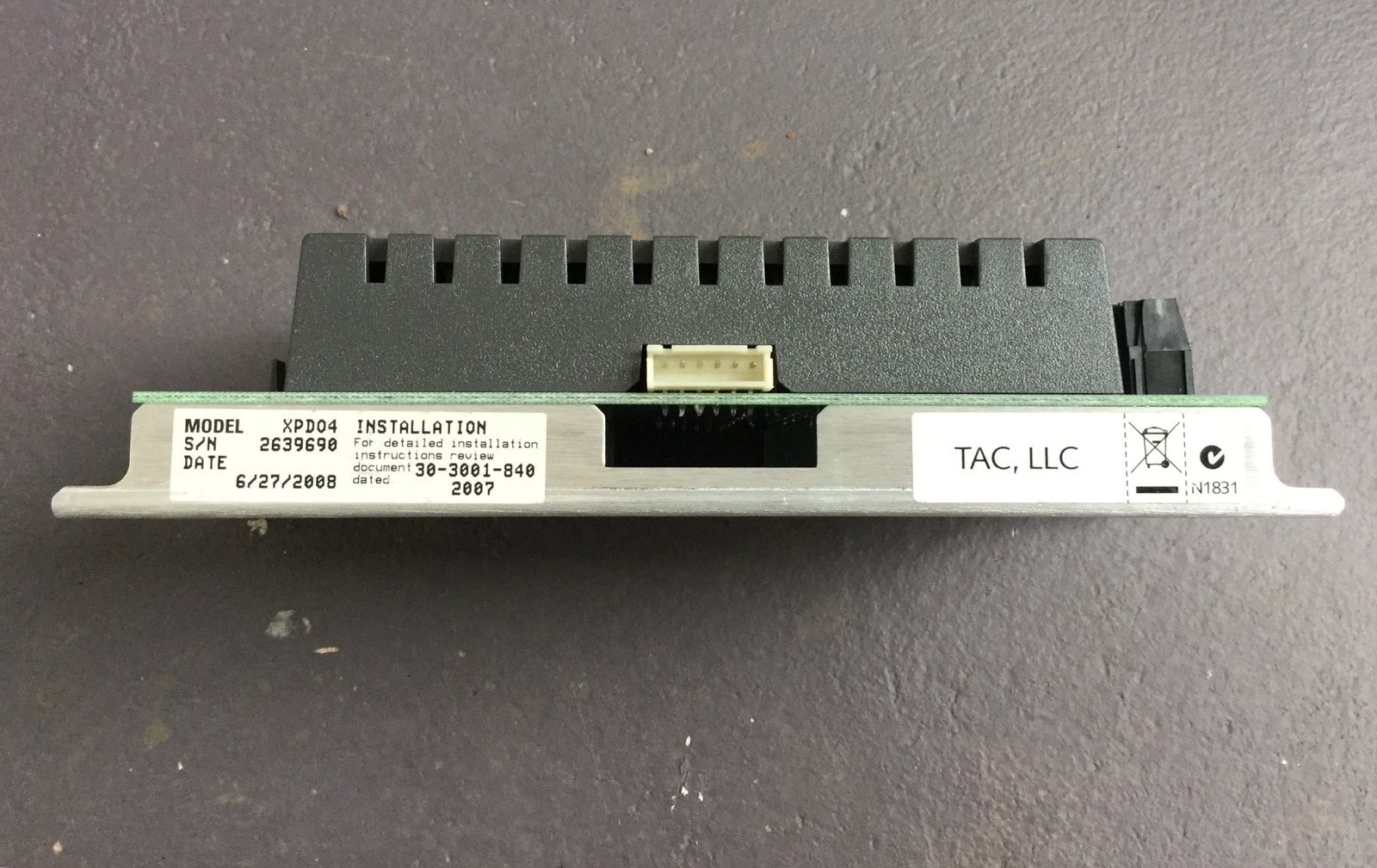 XPDO4 Expansion Module Rev D Andover Controls 30-3001-840 TAC/Schneider #740