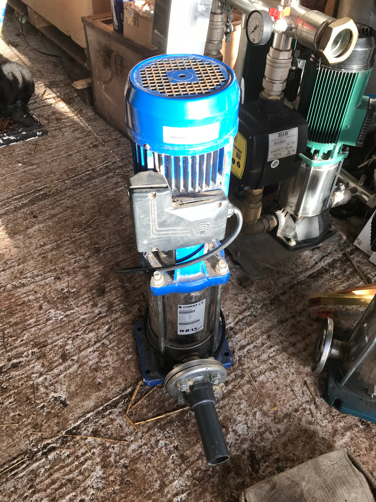 Lowara SV805F22M 240v Vertical Multistage Pump #711