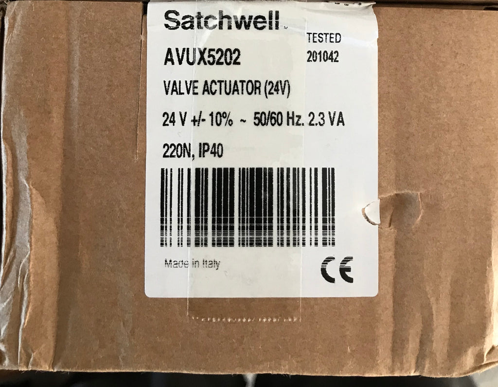 Satchwell Schneider AVUX5202 valve Actuator 24v #1085