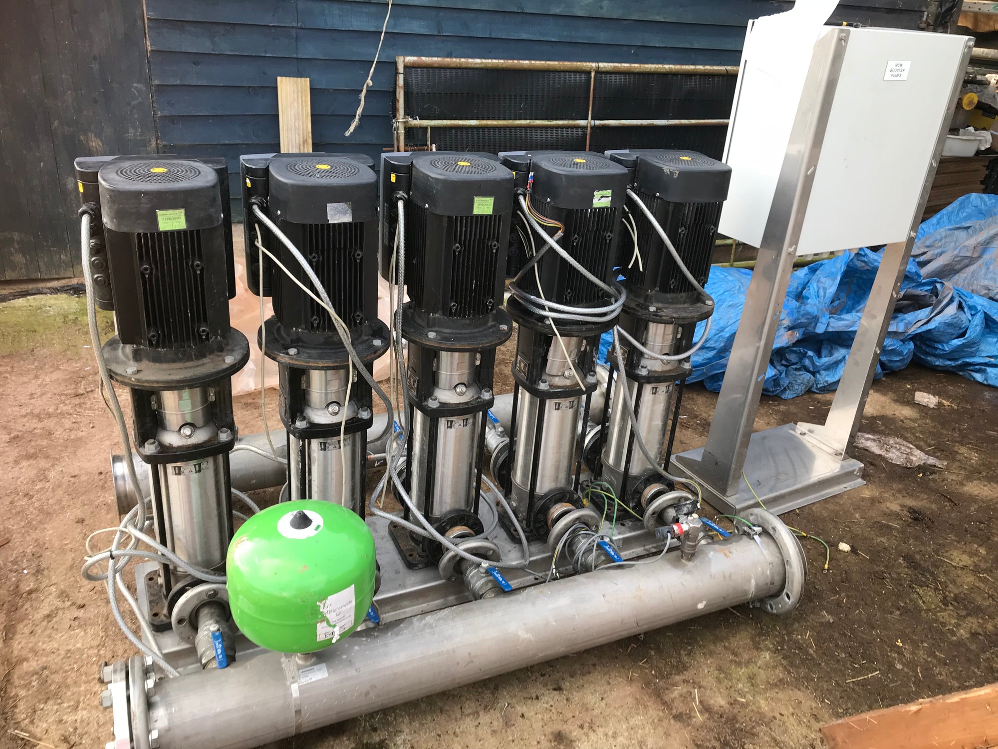 Grundfos Hydro MPC E 5 CRIE 15-7 Pump Booster Set 95011374 #756