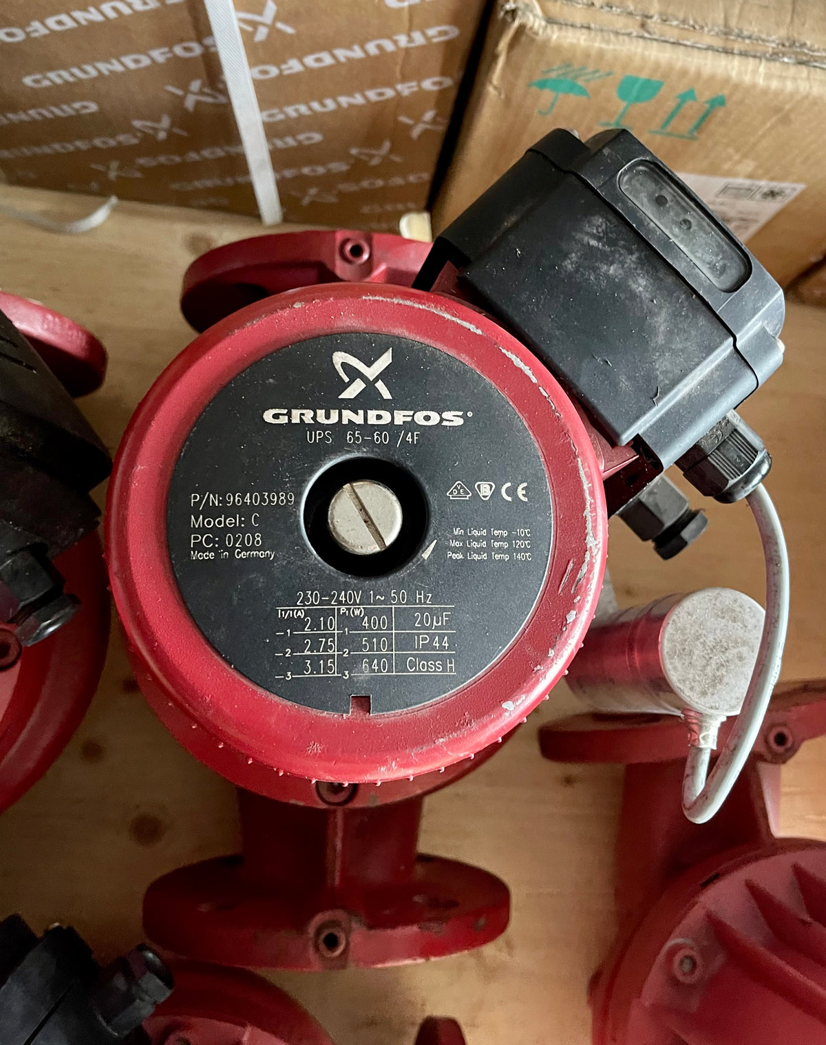 Grundfos UPS 65-60/4 F 96403989 Circulator Pump 240v #3295/3305