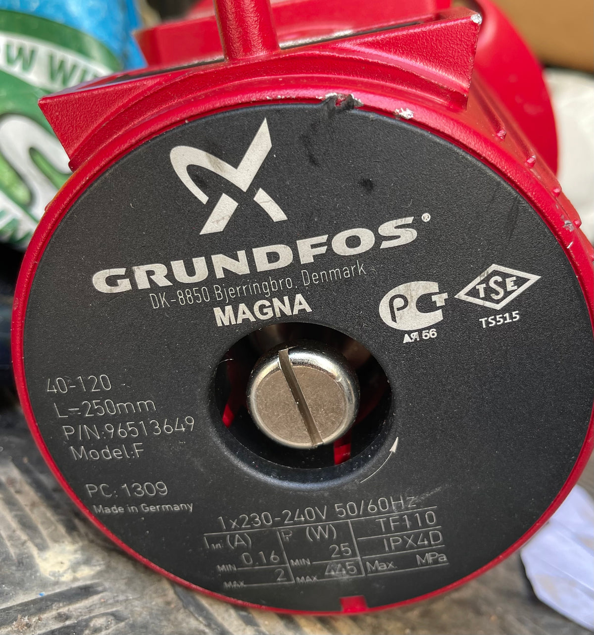 Grundfos MAGNA UPE(D) 40-120 Variable Speed Replacement Pump Head 240V 96513649 #4215